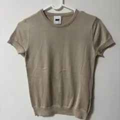 DKNY クルーネック半袖ニットトップスのサムネイル