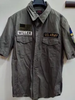 メンズ ミリタリーシャツ Mサイズ
