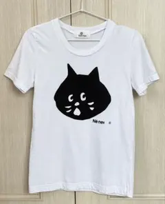 送料無料Ne-net（ネネット）/NYA-(にゃー)/半袖/Tシャツ/猫プリントのサムネイル