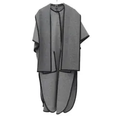 G07138 新品 ADORE ヤク ウール フード付きリバーコート 38のサムネイル