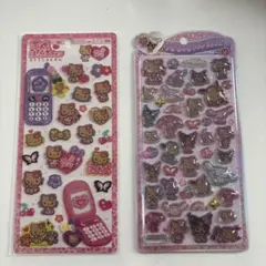 【正規品】うるちゅるポップシール 平成はっぴーフォン 日焼けキティ サンリオ