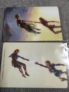 ゼルダの伝説 ティアーズオブザキングダム ウエハース リンク　ゼルダ