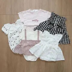 【美品】ロンパース5点セット