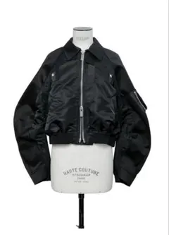 sacai Nylon Twill Mix Coat 黒 サイズ1 - メルカリ