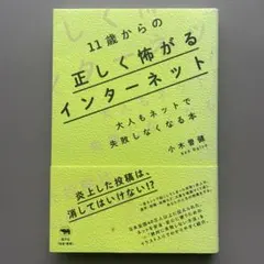 11歳からの正しく怖がるインターネット 大人もネットで失敗しなくなる本