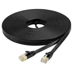 lanケーブル 10m フラット