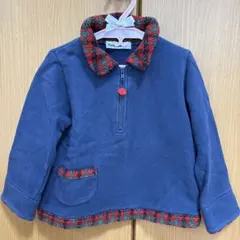 familiar ファミリア ハーフジップ カットソー 110cm