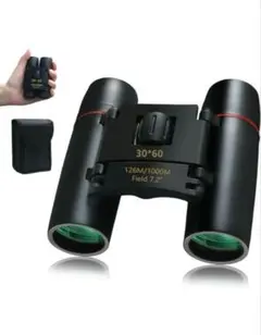 双眼鏡 60mm 高性能 ライブ コンサート用 コンパクト 軽量 30倍 広角