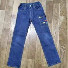 miki HOUSE デニム長ズボン 140