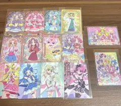 プリキュアキラキラカードグミ 14枚セット　まとめ売り