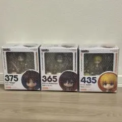 進撃の巨人 ねんどろいど エレン ミカサ アルミン