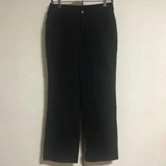 レディース　ブラック　黒パンツ　LL ストレッチ