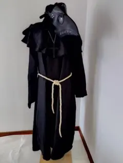 【ペストドクター コスチューム】黒 仮装 ハロウィン コスプレ 中国製のサムネイル