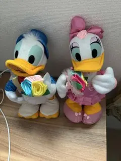 ドナルドダックとデイジーダック ぬいぐるみセット - メルカリ