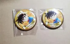 コナン探偵社　鳥取　コナン百貨店　米花商店街　北栄町観光案内所　ガチャ 缶バッジ