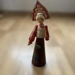 ロシアの伝統的な木製人形