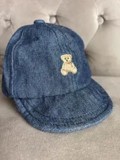 POLOデニムベビー帽子 46cm
