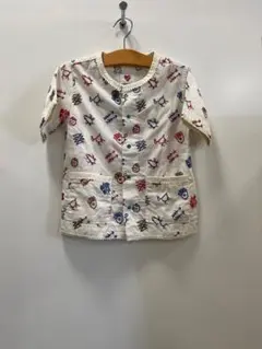 Hystericロゴ刺繍 半袖シャツ　120センチ