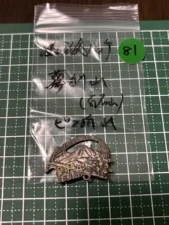 81.登山記念バッチ 蓼科山