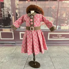 レトロワンピース(Provence rose) ベレー帽付き2点セット