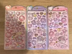 【正規品】　うるちゅるポップシール　キティ　クロミ　マイメロ　サンリオ　シール帳