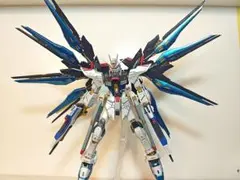 RG ストライクフリーダム メタリック+パール塗装　組立済み済完成品 ガンプラ