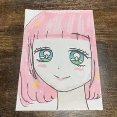 手描きイラスト　アナログイラスト