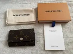【美品】Louis Vuittonミュルティクレ6 6連 モノグラムキーケース