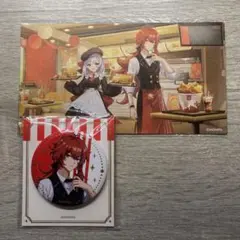 原神 ディルック ノエル 缶バッジ ポストカード