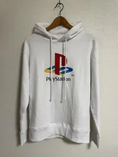 【新品】PlayStation パーカー フーディー ホワイト プレステ 【M】