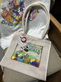 ミッキーマウス キャンバストートバッグ