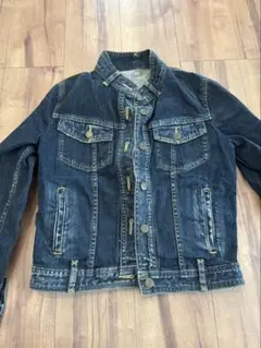 ダークブルー デニムジャケット Mサイズ