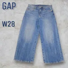 GAP バギーデニム ワイドレッグ ジーンズ W28のサムネイル