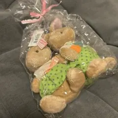 ウサギのぬいぐるみセット　Russ