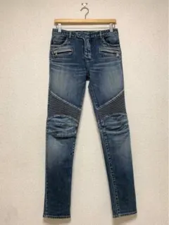 p*m様 BALMAIN バイカーデニムパンツ インディゴ p*m様 BALMAIN バイカーデニムパンツ インディゴ - メルカリ