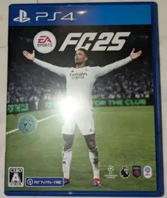 PS4 EASPORTS FC25 初回特典コンテンツ未使用