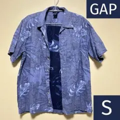 GAP 半袖 ボタニカル柄 ネイビー Sのサムネイル