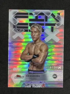 250枚限定 Topps Finest UFC 朝倉海 パープルリフラクター
