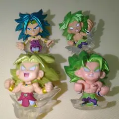 ドラゴンボール　超戦士　フィギュア　ブロリー　四種