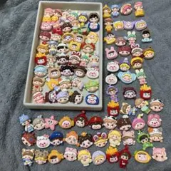 キャラクター顔デコレーションパーツ100個以上セット