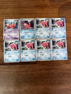 【ポケカ】ヤドン8枚セット　しっぽでつる、あくび、きまぐれタックル