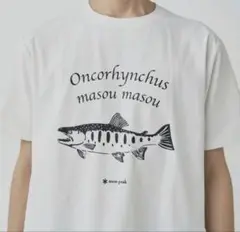 新品スノーピーク TONEDTROUT コラボヤマメ TシャツLサイズ