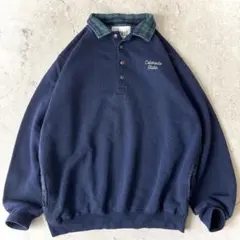 スウェット 襟付き