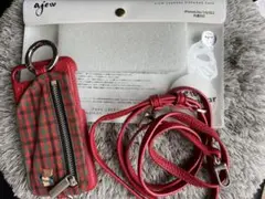 ajew ファミリア コラボスマホショルダー