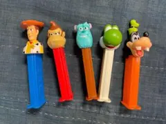 PEZ ペッツ ディズニー キャラクター 5本セット - メルカリ