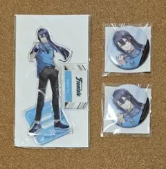 長尾景 アクスタ・缶バッジ セット