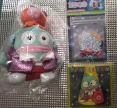 サンリオハッピーくじDISCOハンギョドン　フィギュア&ぬいぐるみチャーム賞他