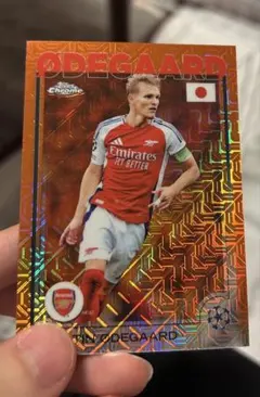 Topps Chrome Soccerウーデゴール25枚限定カード