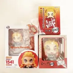 1307 ) 鬼滅の刃 ねんどろいど るかっぷ ひっかけフィギュア 煉獄杏寿郎