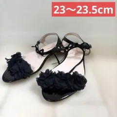 mayla classic フラワーモチーフ サンダル フラットサンダルのサムネイル